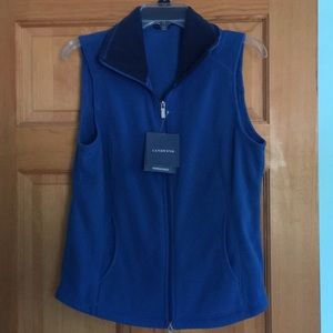 Navy Blue Lands End Vest